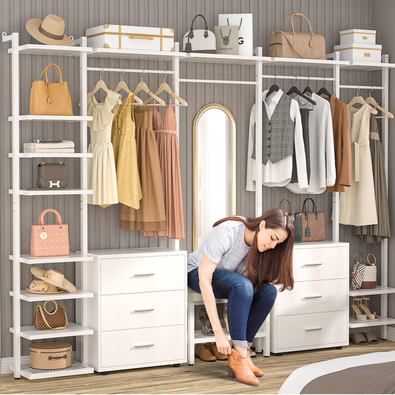 Closet organizer wayfair discount